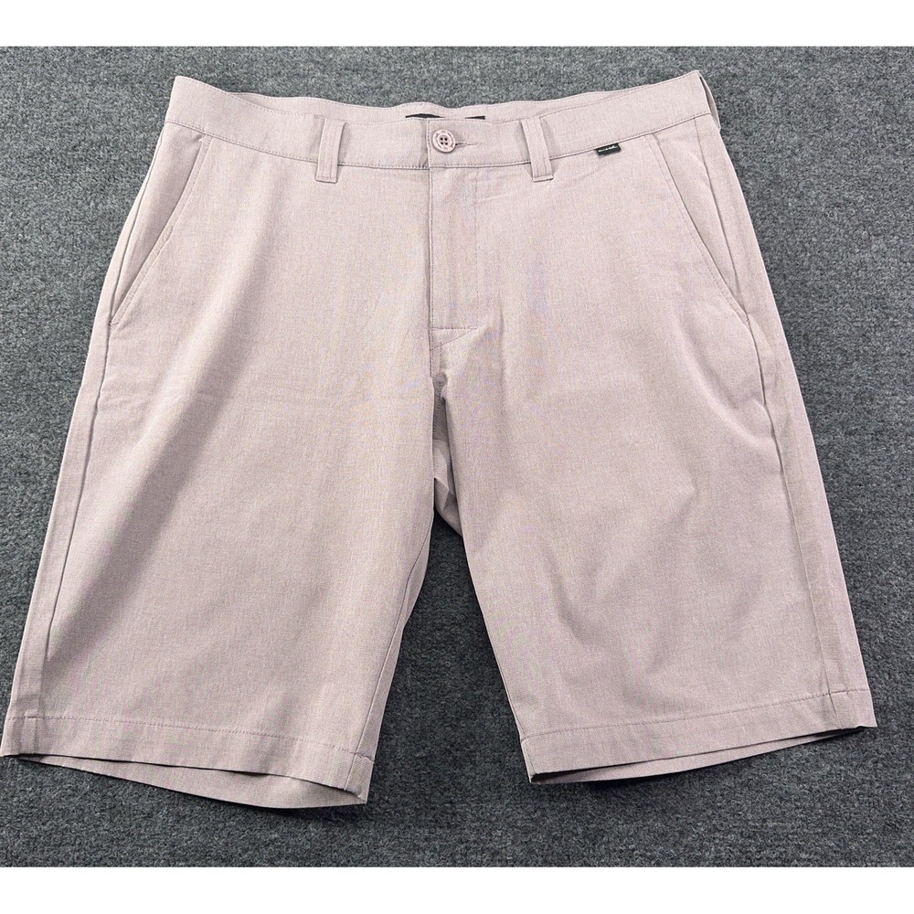 Travis Matthew Golf Shorts 33 Light Purple 10"Inseam Performance EUC